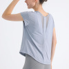 Cool Breathable Fitness Top Short Sleeve Blouse 1