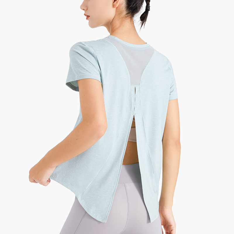 fitness short sleeve outdoor running clothes 26