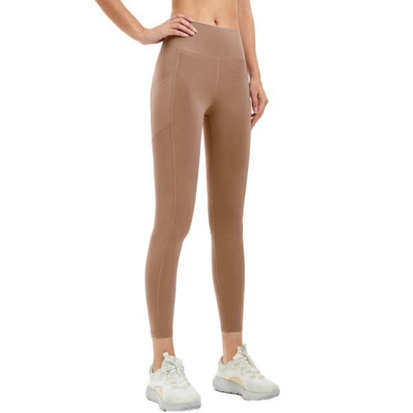 High Waist Hip Lift Brushed Yoga Pants 65