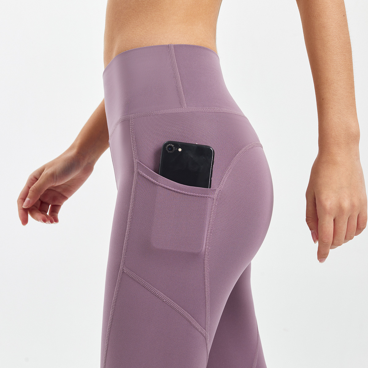 High Waist Hip Lift Brushed Yoga Pants 65