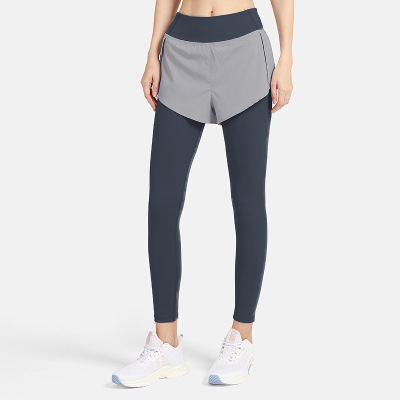 Running stretch sports cropped trousers 89