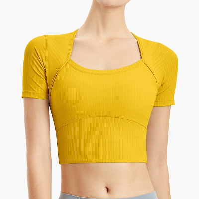 short sleeve tops showing navel 55