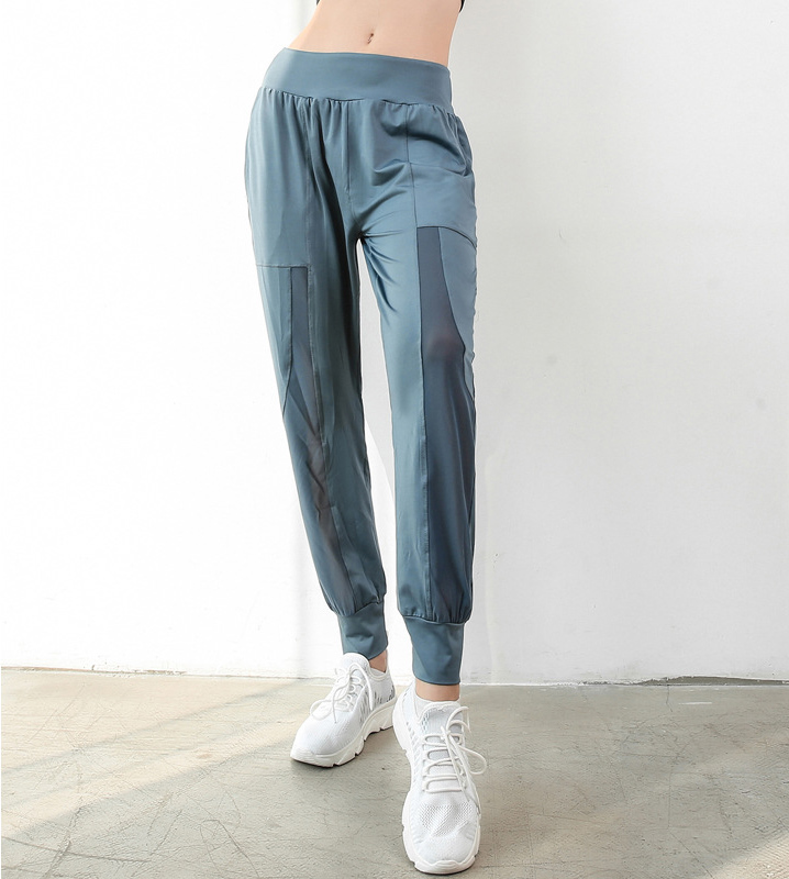 Slim Fitness Pants Summer Quick Dry Casual Loose Yoga Pants 9