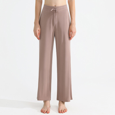 Slim high waist yoga pants with drape 47