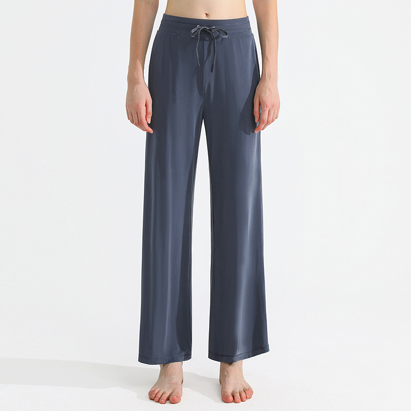 Slim high waist yoga pants with drape 47