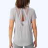 Sports T-shirt cover-up women's running yoga clothes 49