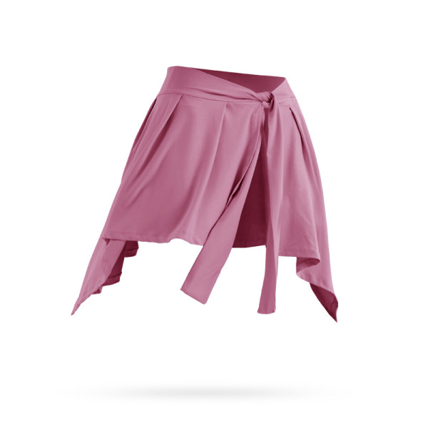 Sports yoga short skirt with anti-skid straps and a skirt  141