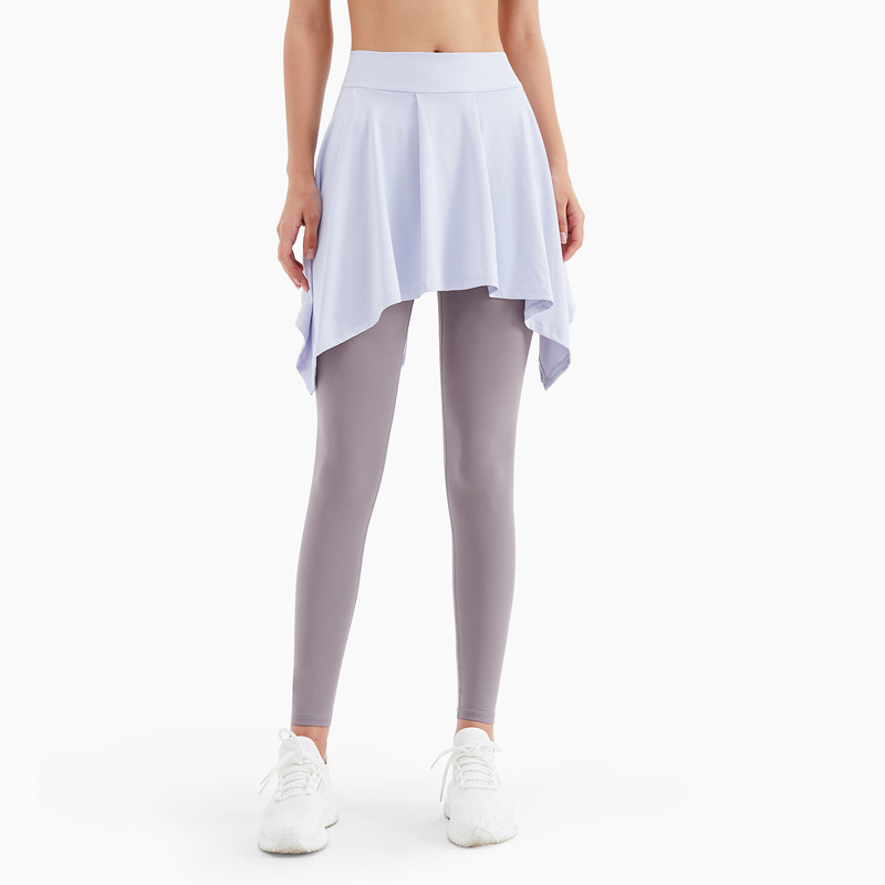 Sports yoga short skirt with anti-skid straps and a skirt  141