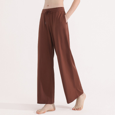 women's fitness breathable wide leg pants 64