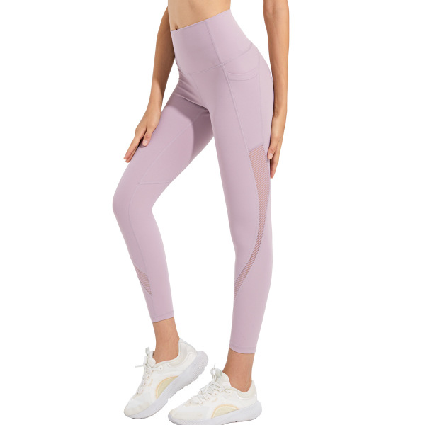 women's tight high waist hip lift naked yoga pants 85