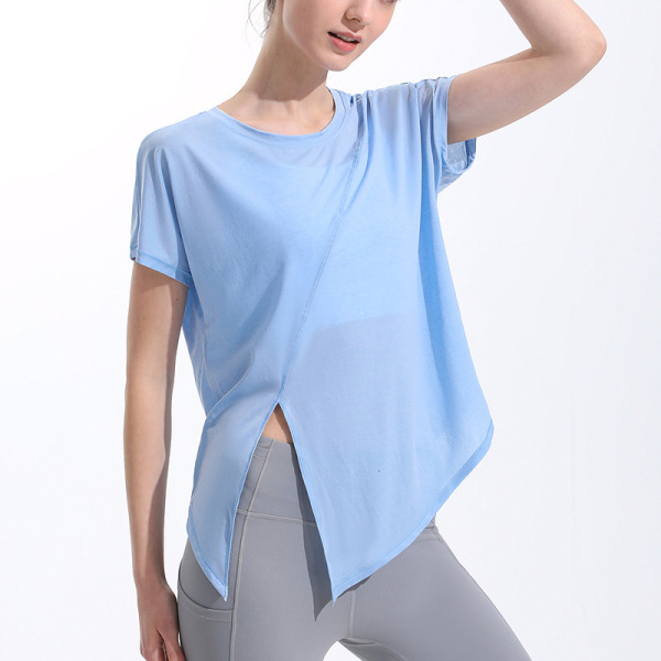 women's tops t-shirt outdoor fitness clothing sports blouse 84