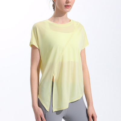 women's tops t-shirt outdoor fitness clothing sports blouse 84