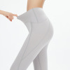 Women's yoga pants nude brushed leggings hip lift 132