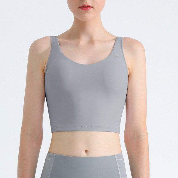 Yoga vest nude high elastic breathable fitness bra 88
