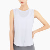 Yoga wear sleeveless T-shirt cover-up 32